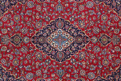 Keshan - Rot (353x247 cm) - German Carpet Shop