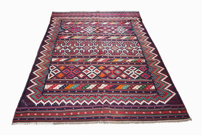 Kelim - Sirjan (239x158 cm) - German Carpet Shop