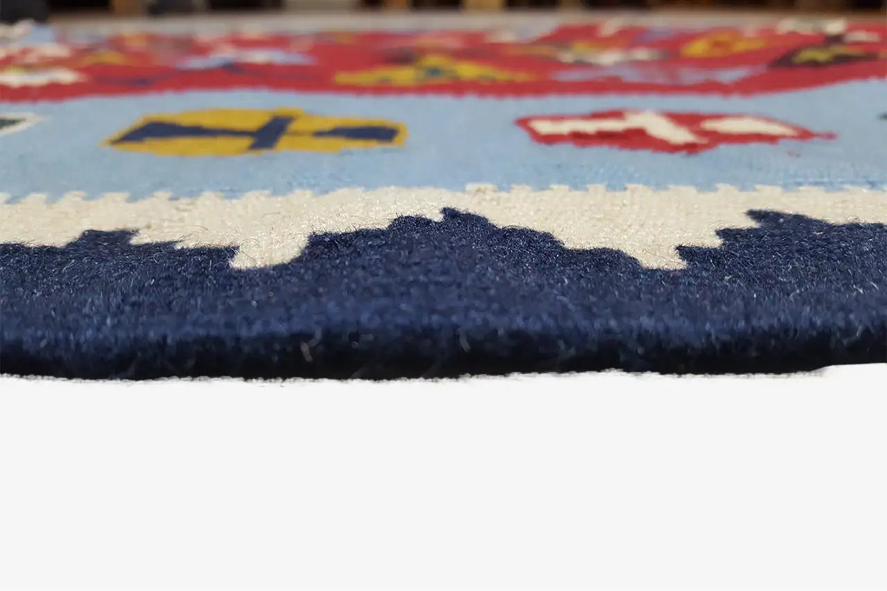 Kilim Qashqai - Multicolor 19PL 152x107cm - German Carpet Shop