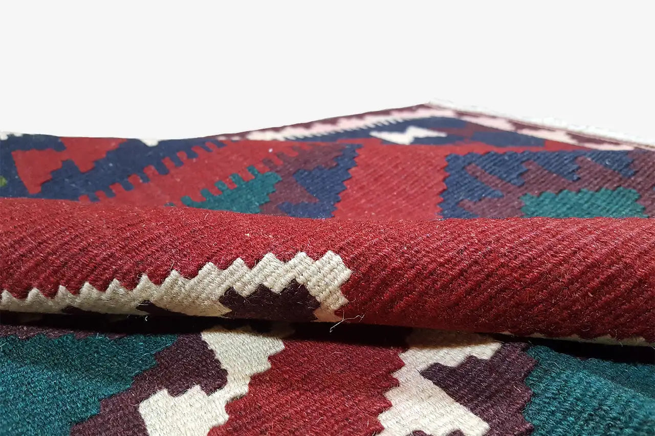 Kilim Qashqai - Multicolor 20PL 150x105 cm - German Carpet Shop