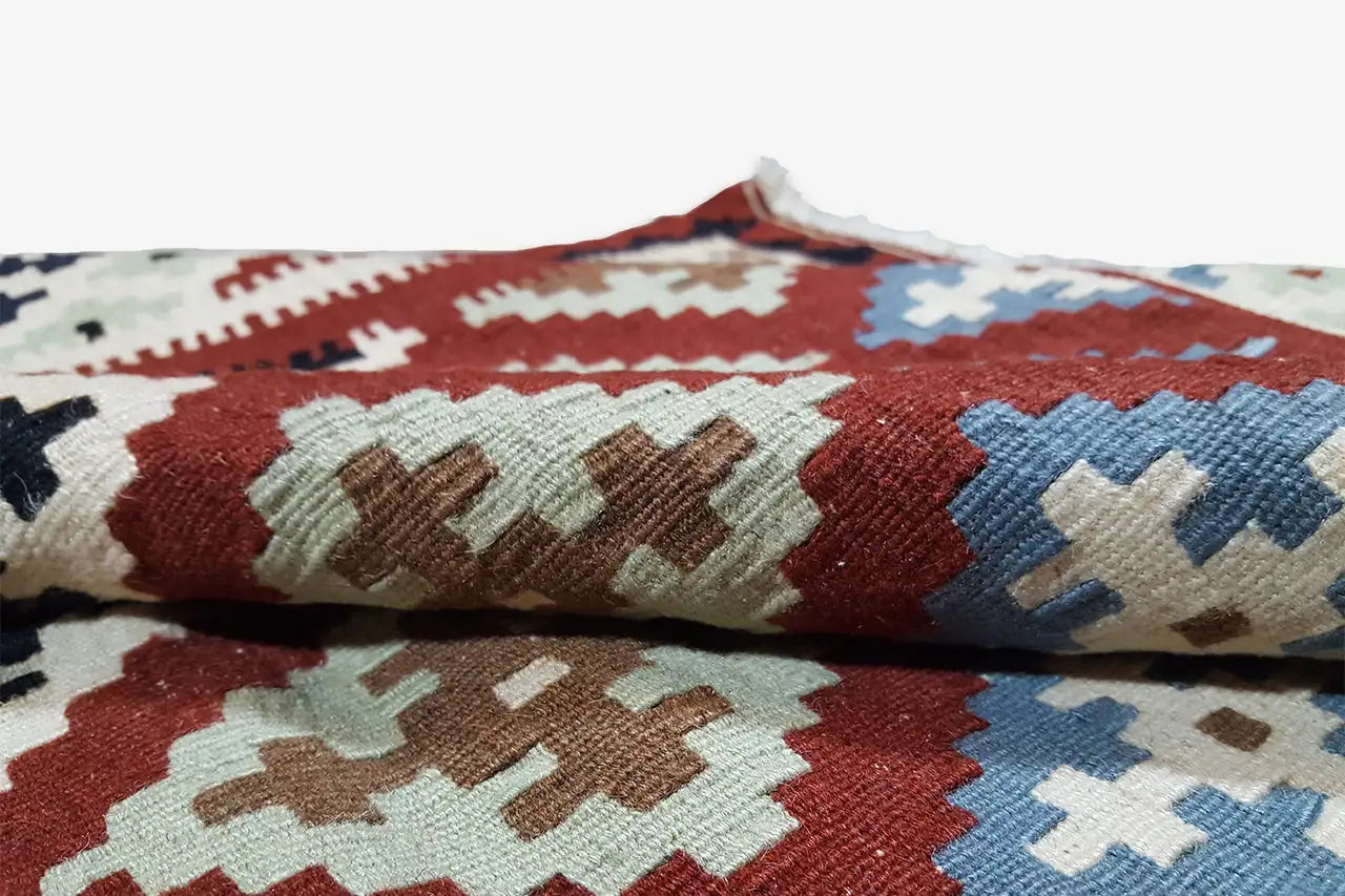 Kilim Qashqai - Multicolor 21PL 151x114 cm - German Carpet Shop