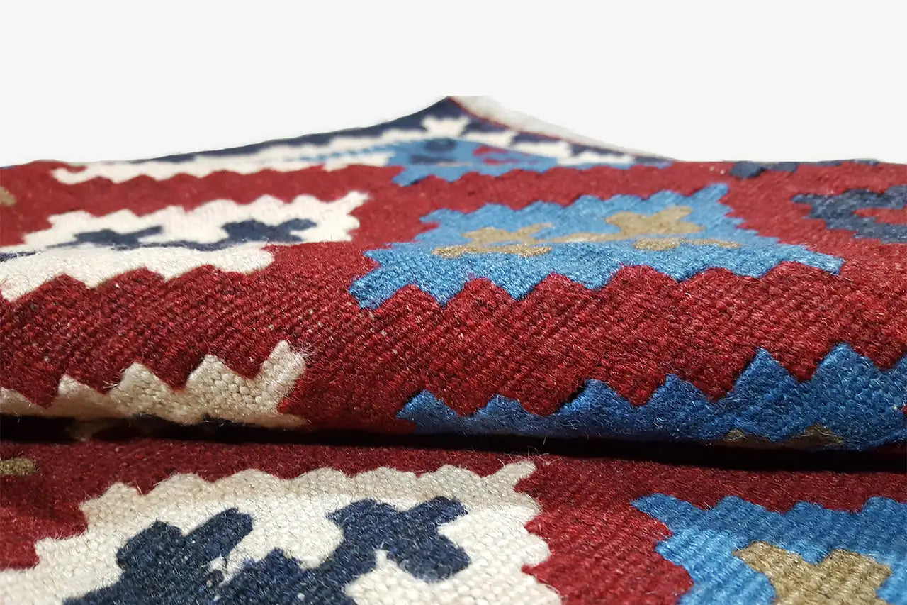 Kilim Qashqai - Multicolor 22PL 147x99 cm - German Carpet Shop