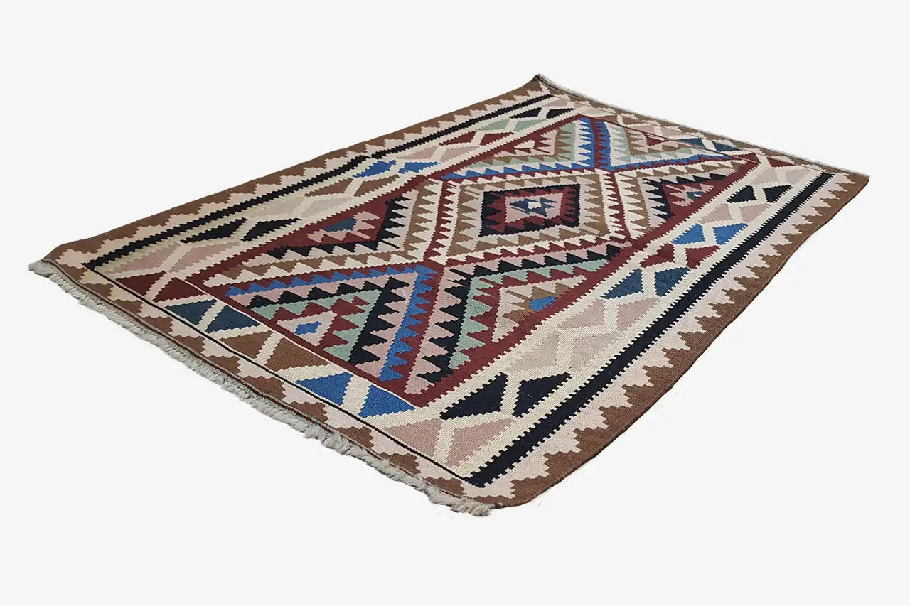 Kilim Qashqai - Multicolor 23PL 153x101 cm - German Carpet Shop
