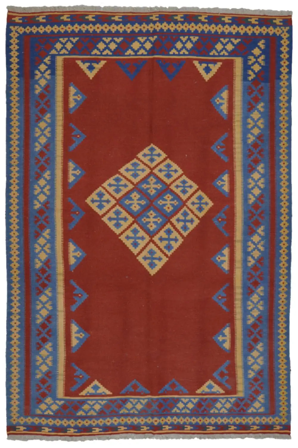  Kilim Qashqai  - 802402 (217x155 cm) - Premium Kelim from German Carpet Shop - Just €309! Shop now at German Carpet Shop