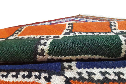  Kilim Qashqai  - 802414 (201x128 cm) - Premium Kelim from German Carpet Shop - Just €289! Shop now at German Carpet Shop