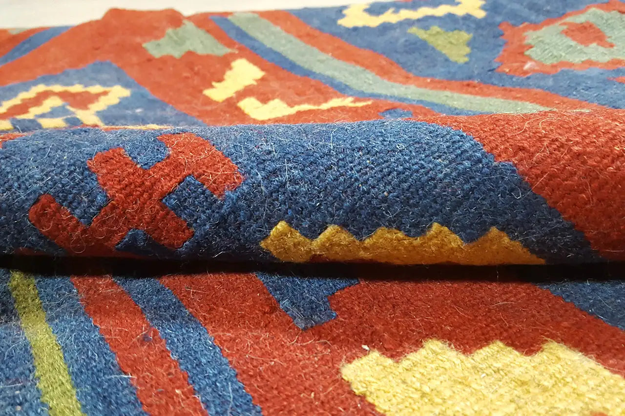  Kilim Qashqai  - 802422 (235X170 cm) - Premium Kelim from German Carpet Shop - Just €360! Shop now at German Carpet Shop