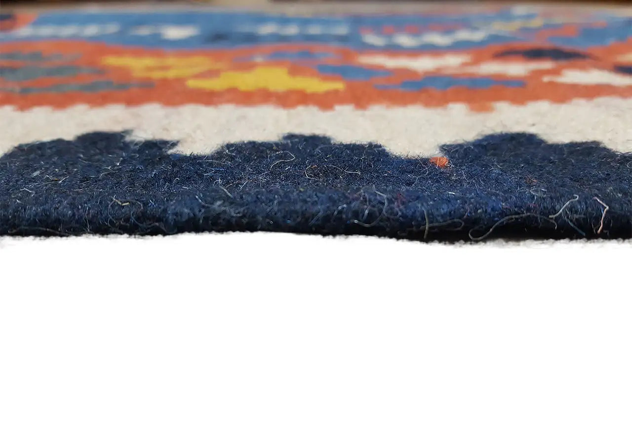 Kilim Qashqai - Multicolor 802427 142x105 cm - German Carpet Shop