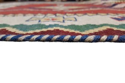 Kilim Qashqai - Multicolor 802429 143x107 cm - German Carpet Shop