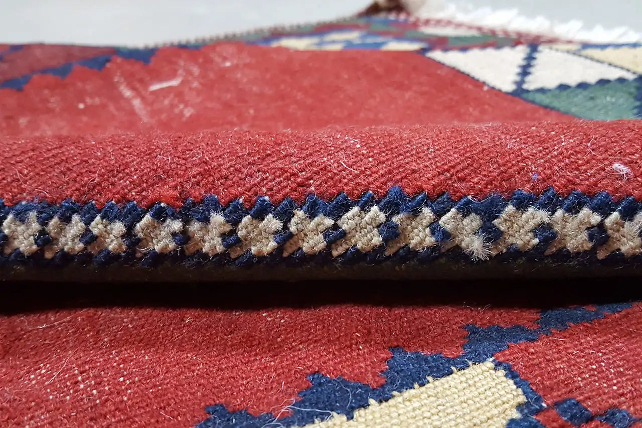 Kilim Qashqai - Multicolor (150x110 cm) - German Carpet Shop