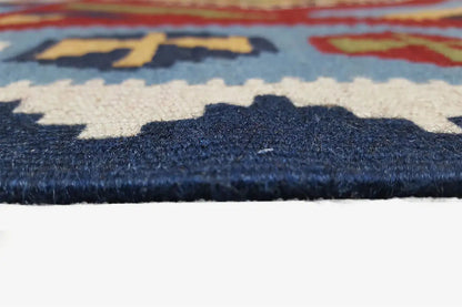 Kilim Qashqai - Multicolor 10PL 147x103 cm - German Carpet Shop