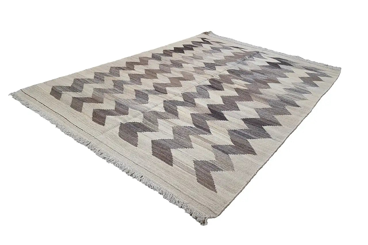  Kilim Qashqai  - 203170 (224x158 cm) - Premium Kelim from German Carpet Shop - Just €319! Shop now at German Carpet Shop