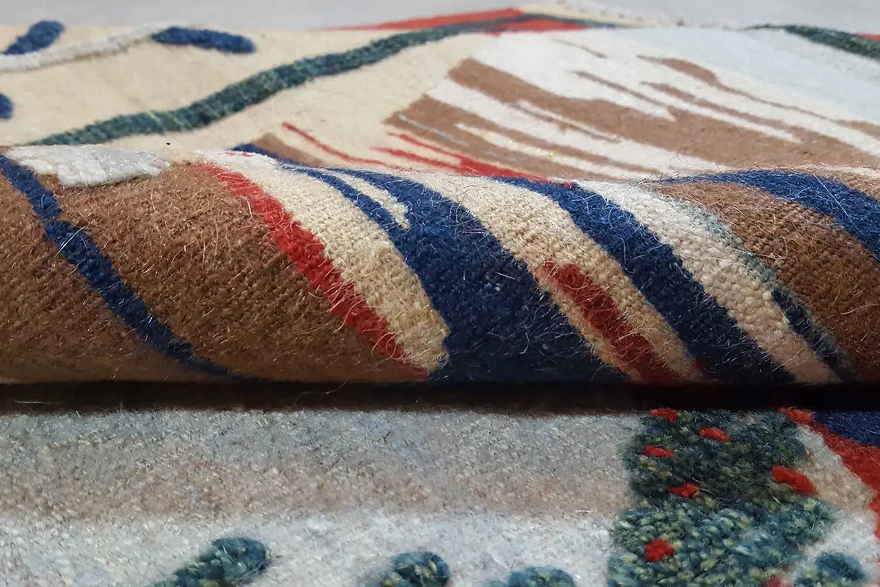  Kilim Qashqai  - 700085 (205x151 cm) - Premium Kelim from German Carpet Shop - Just €449! Shop now at German Carpet Shop