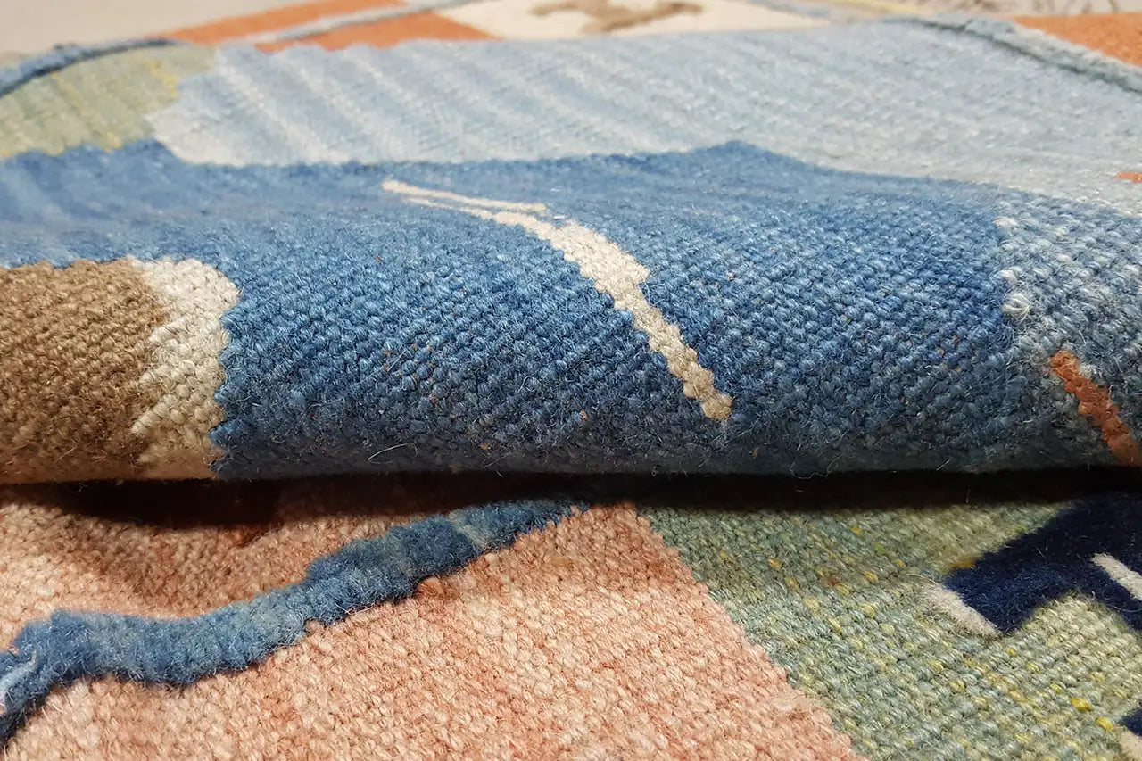  Kilim Qashqai  - 800590 (148x107 cm) - Premium Kelim from German Carpet Shop - Just €249! Shop now at German Carpet Shop