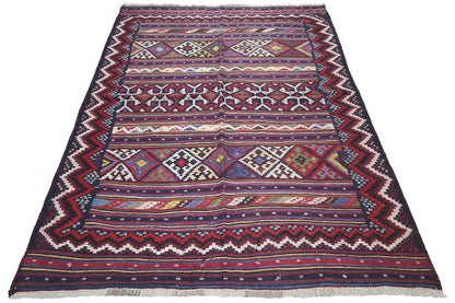  Kilim Sirjan - 905432 (234x155 cm) - Premium Kelim from German Carpet Shop - Just €490! Shop now at German Carpet Shop