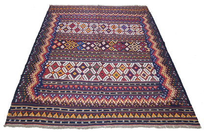  Kilim Sirjan - 905433 (218x164 cm) - Premium Kelim from German Carpet Shop - Just €490! Shop now at German Carpet Shop