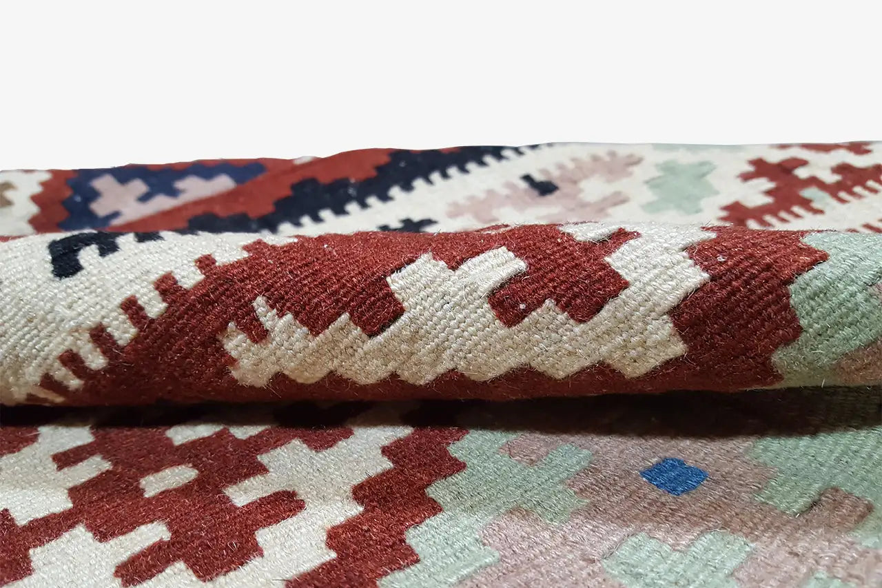 Kilim Qashqai - Multicolor 3PL 153x105 cm - German Carpet Shop