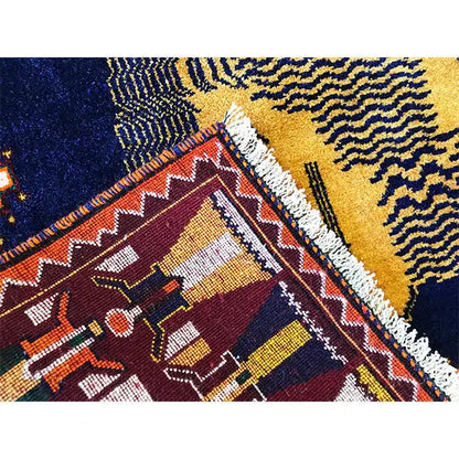 Löwen Gabbeh - 8968583 (188x132 cm) - German Carpet Shop