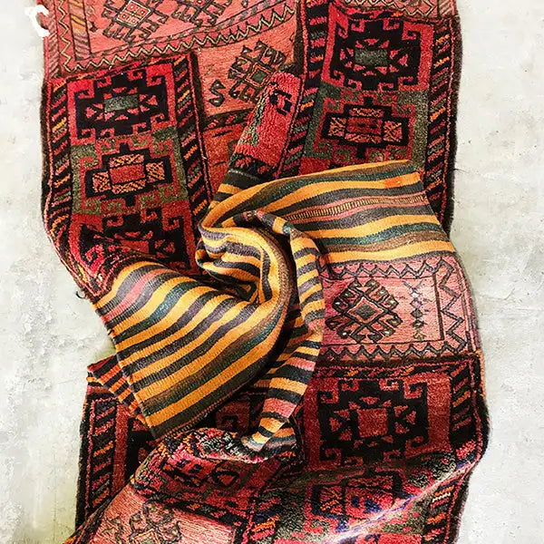 Kelim - Bakhtiari (257x108 cm) - German Carpet Shop