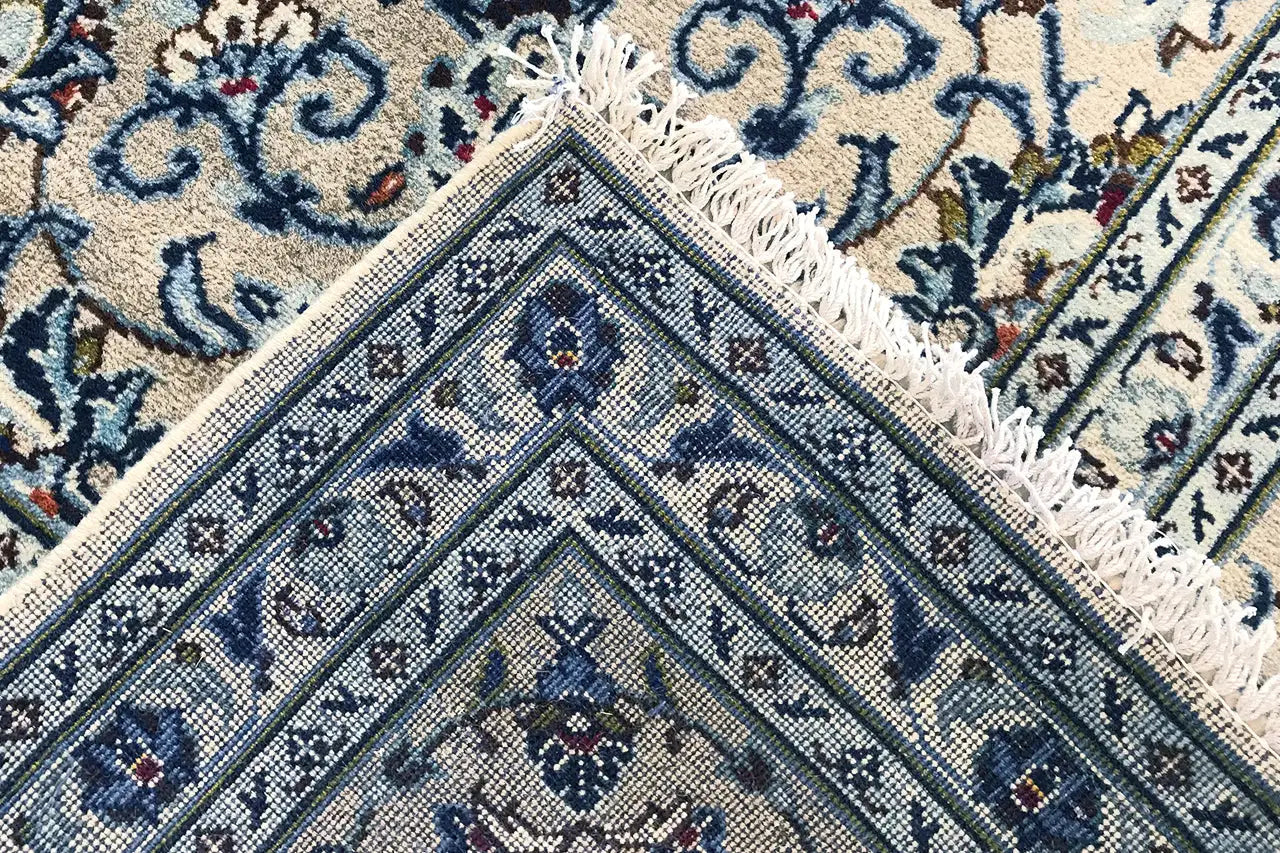 Keshan - Beige (349x242 cm) - German Carpet Shop