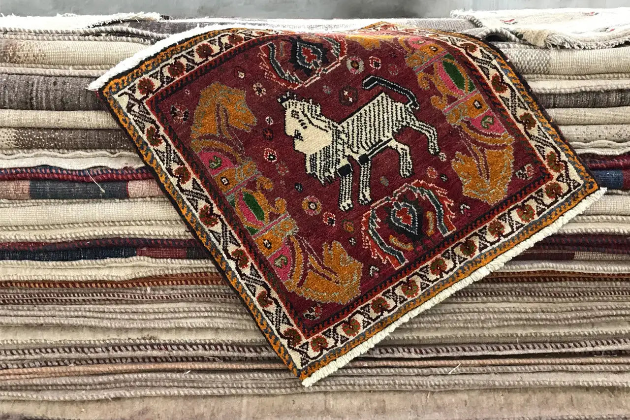 Poschti - Qashqai 8968685 (61x60 cm) - German Carpet Shop