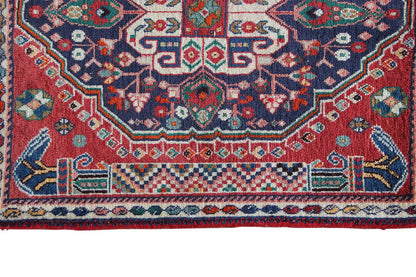 Poschti - Qashqai 8968720 (66x63 cm) - German Carpet Shop