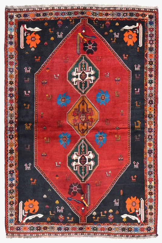 Qashqai - 929590 (229x158 cm) - German Carpet Shop