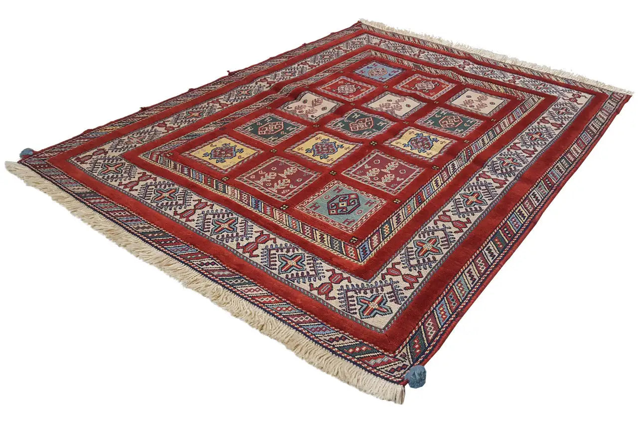 Soumakh - 503193 (143x106 cm) - German Carpet Shop