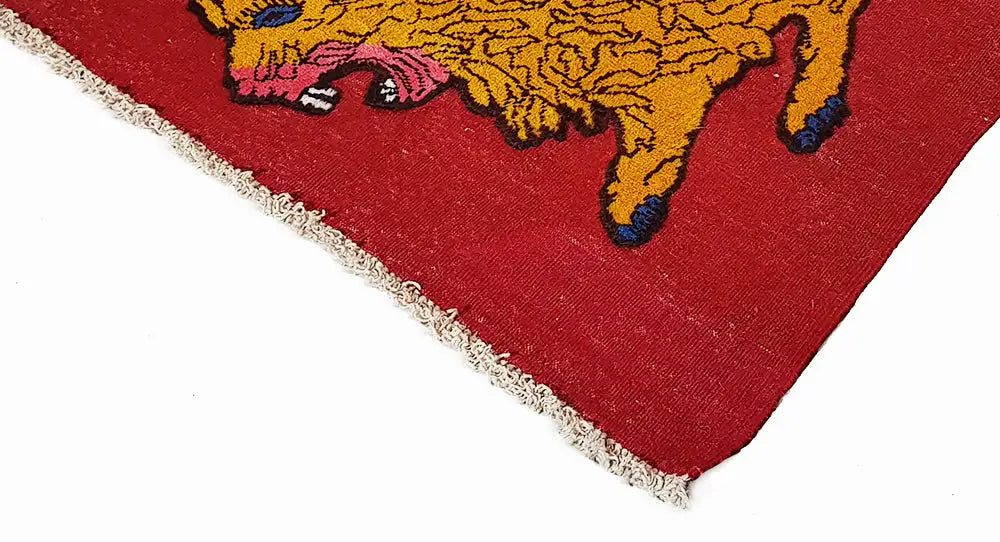 Soumakh - Lion 700004 (114x82 cm) - German Carpet Shop