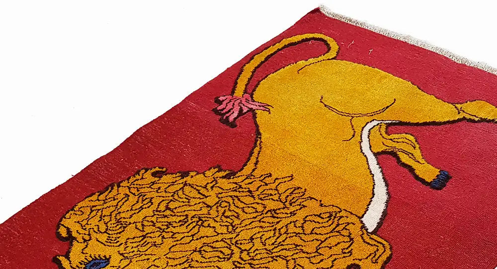 Soumakh - Lion 700004 (114x82 cm) - German Carpet Shop