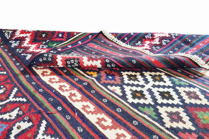  Kilim Sirjan - (230x148 cm) - Premium Kelim from German Carpet Shop - Just €365! Shop now at German Carpet Shop