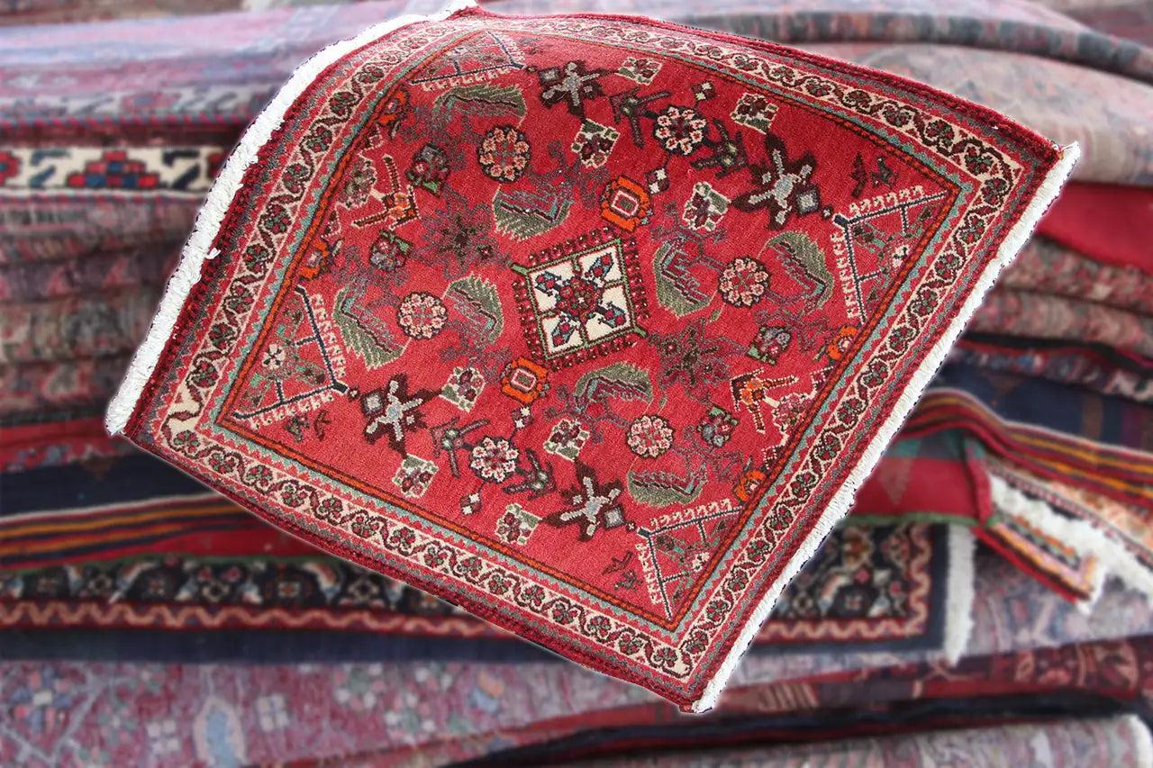 Poschti - Qashqai 8968753 (61x57 cm) - German Carpet Shop