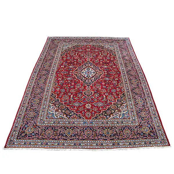 Keshan - Rot (308x205 cm) - German Carpet Shop