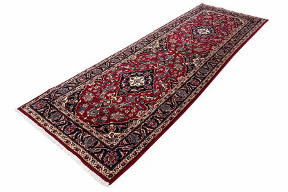Keshan - Rot (326x108 cm) - German Carpet Shop